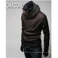 Fashion Designed Polyester Winter Collared Zip Pullover